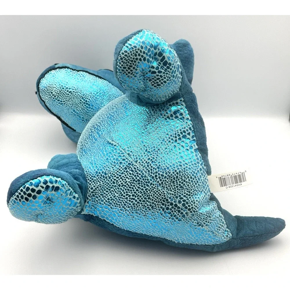 Dan Dee Dinosaur Plush‎ Stuffed Animal Blue 14